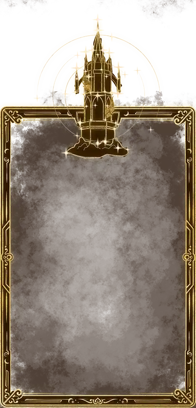 burning tower tarrot card image