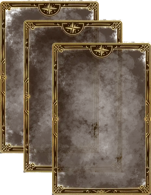 Empty Frames indicating additional series for future release