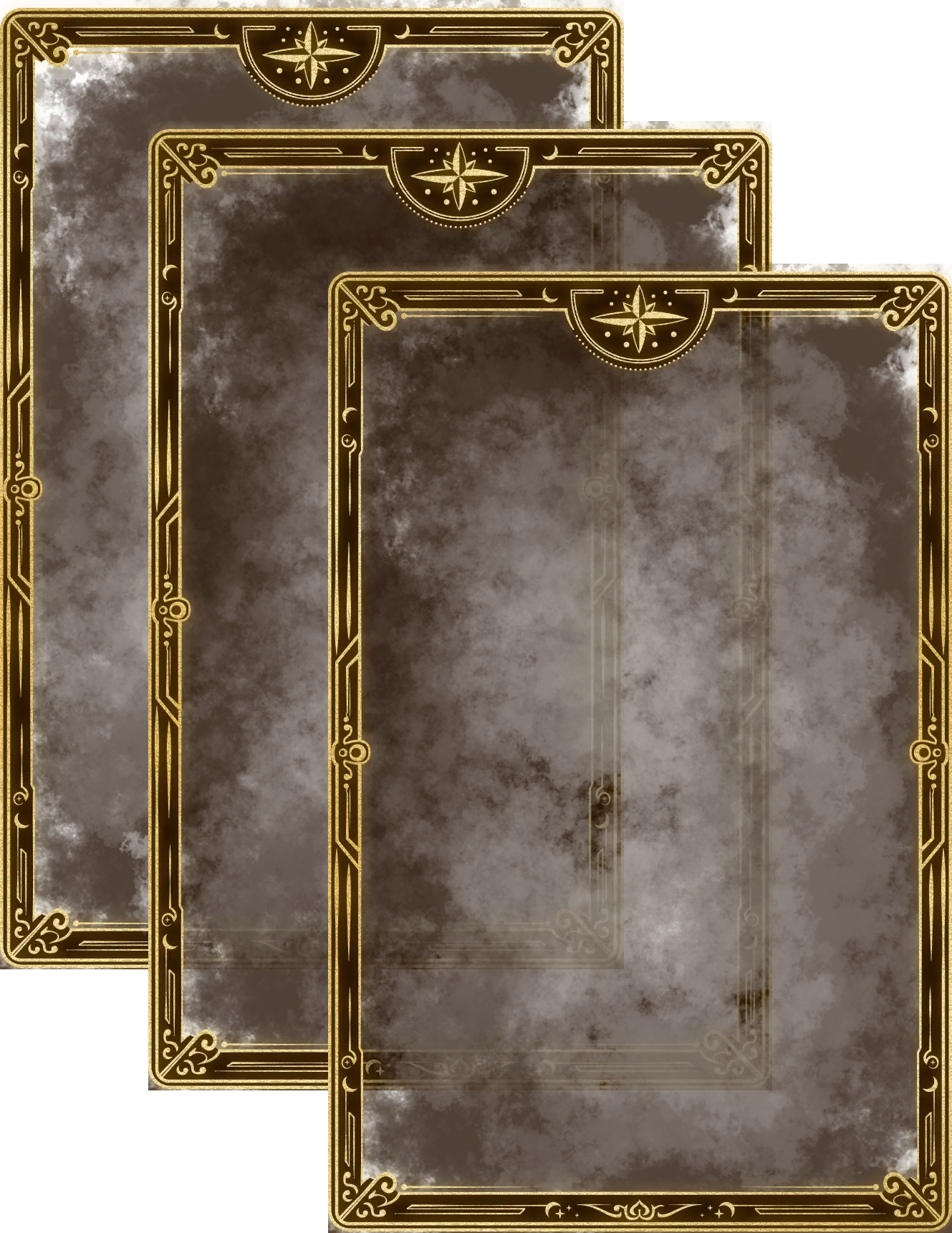 Empty Frames indicating additional series for future release